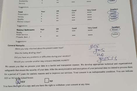 Review img # 45 of the yacht ANDARE AVANTI