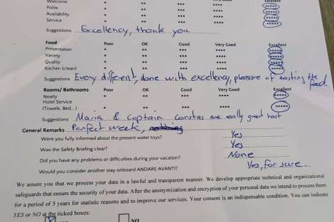 Review img # 39 of the yacht ANDARE AVANTI