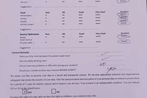 Review img # 32 of the yacht ANDARE AVANTI