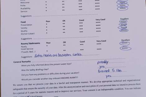 Review img # 33 of the yacht ANDARE AVANTI