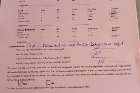 Review img # 30 of the yacht ANDARE AVANTI