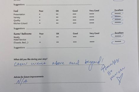 Review img # 23 of the yacht ANDARE AVANTI