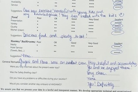 Review img # 117 of the yacht ANDIAMO