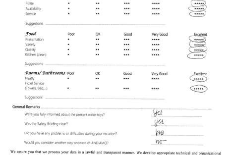 Review img # 87 of the yacht ANDIAMO