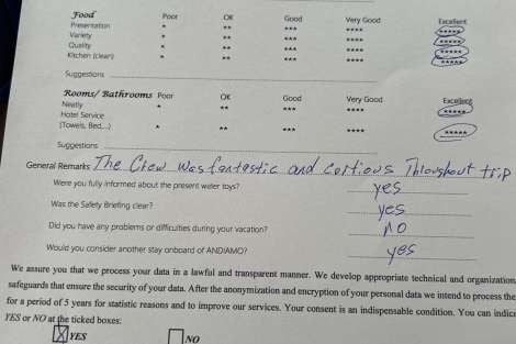 Review img # 79 of the yacht ANDIAMO