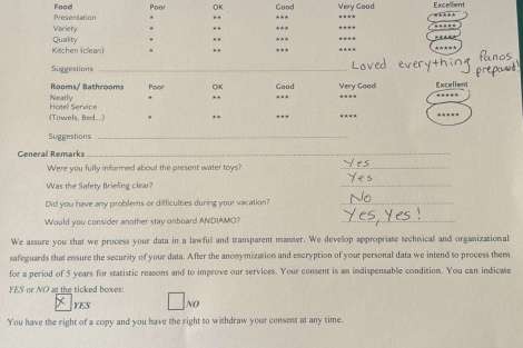 Review img # 70 of the yacht ANDIAMO