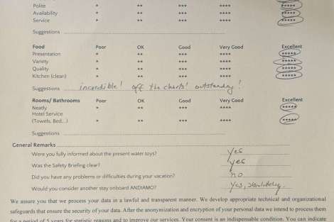 Review img # 71 of the yacht ANDIAMO