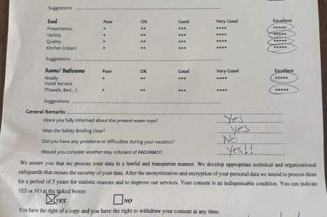 Review img # 52 of the yacht ANDIAMO