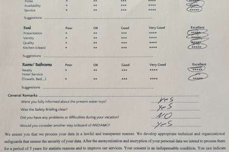 Review img # 42 of the yacht ANDIAMO