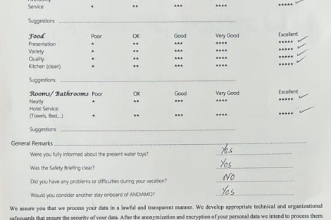 Review img # 122 of the yacht ANDIAMO