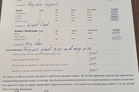 Review img # 72 of the yacht ANDIAMO