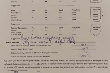 Review img # 43 of the yacht APHAEA