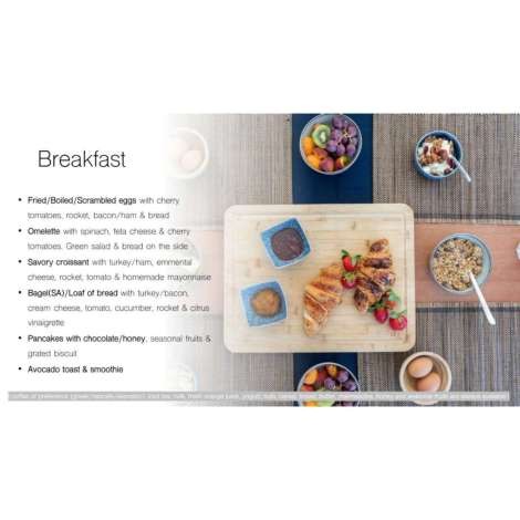 Food onboard ARANEL # 2