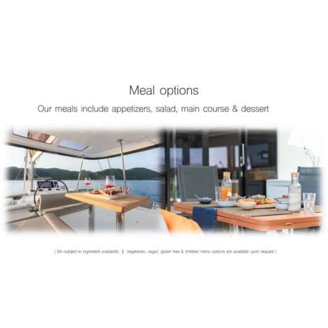 Food onboard ARANEL # 3