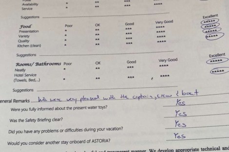 Review img # 121 of the yacht ASTORIA