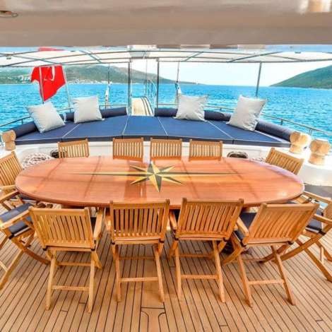 Food onboard BELLA MARE # 1