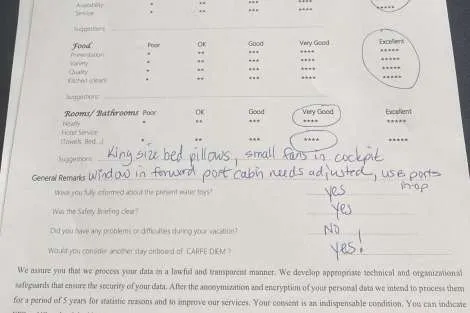 Review img # 10 of the yacht CARPE DIEM CAT 620