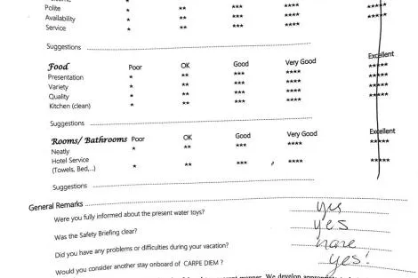 Review img # 12 of the yacht CARPE DIEM CAT 620