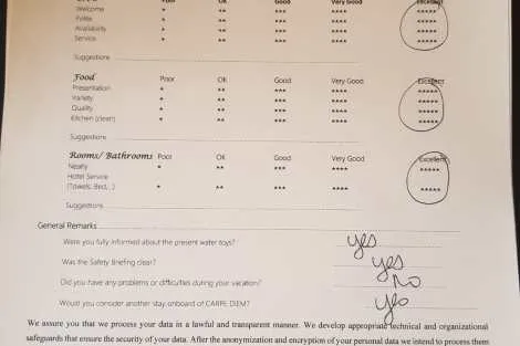 Review img # 26 of the yacht CARPE DIEM CAT 620