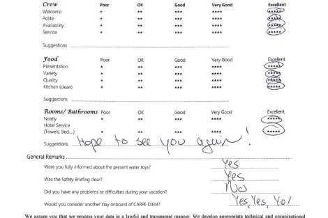 Review img # 32 of the yacht CARPE DIEM CAT 620