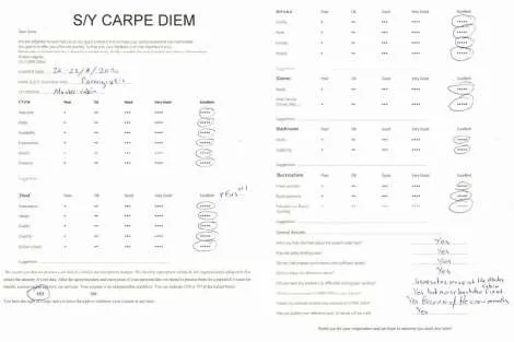 Review img # 43 of the yacht CARPE DIEM CAT 620
