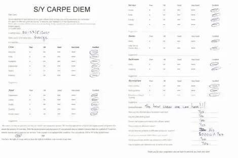 Review img # 44 of the yacht CARPE DIEM CAT 620