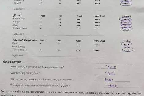 Review img # 7 of the yacht CARPE DIEM CAT 620