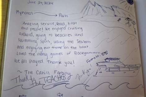 Review img # 13 of the yacht CARTE BLANCHE