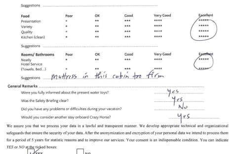 Review img # 37 of the yacht CRAZY HORSE