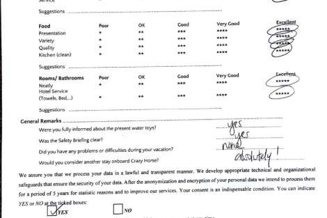 Review img # 34 of the yacht CRAZY HORSE