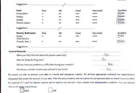 Review img # 22 of the yacht CRAZY HORSE