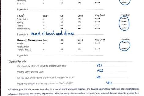 Review img # 25 of the yacht CRAZY HORSE