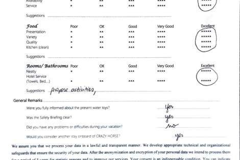 Review img # 26 of the yacht CRAZY HORSE