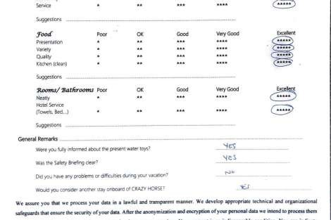 Review img # 19 of the yacht CRAZY HORSE