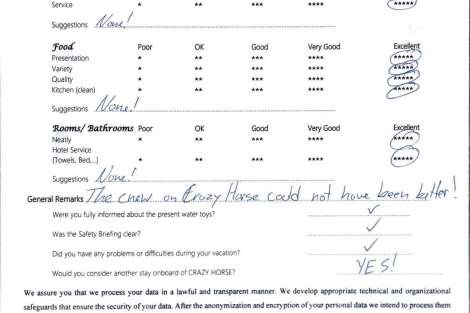 Review img # 23 of the yacht CRAZY HORSE