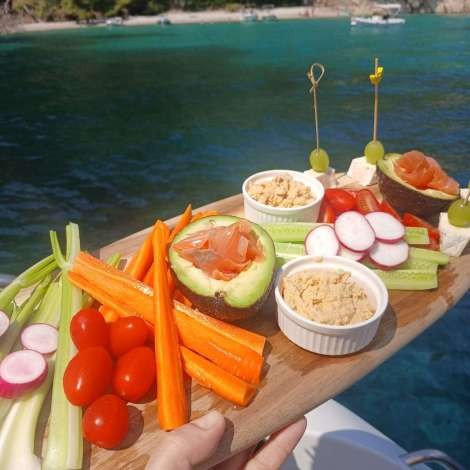 Food onboard El Marita # 9