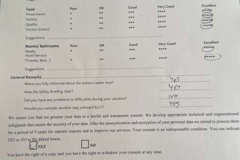 Review img # 103 of the yacht ELLY