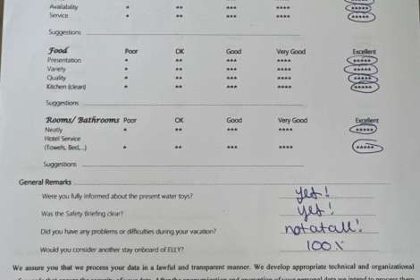 Review img # 92 of the yacht ELLY