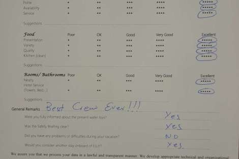 Review img # 134 of the yacht Elly