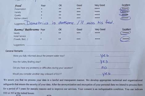 Review img # 104 of the yacht Elly