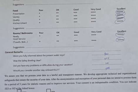 Review img # 81 of the yacht Elly