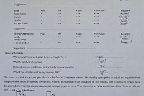 Review img # 82 of the yacht Elly