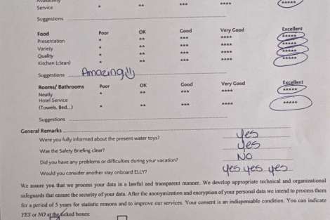 Review img # 73 of the yacht Elly