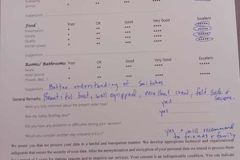 Review img # 145 of the yacht ELLY