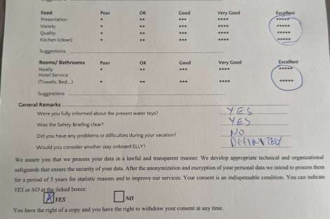 Review img # 107 of the yacht ELLY