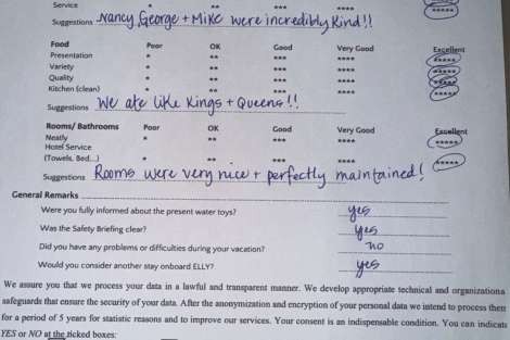 Review img # 76 of the yacht ELLY