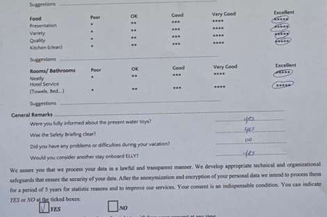 Review img # 73 of the yacht ELLY