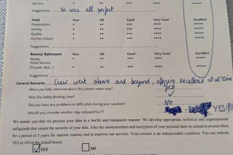 Review img # 68 of the yacht ELLY