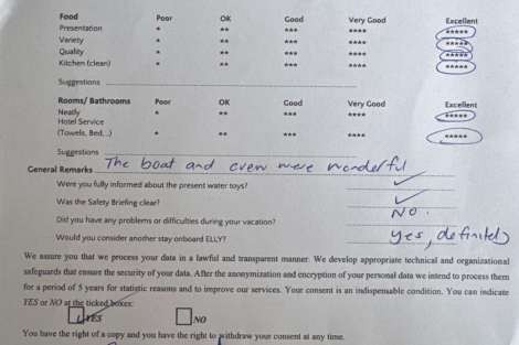 Review img # 60 of the yacht ELLY