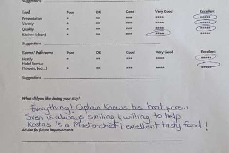 Review img # 17 of the yacht ELLY